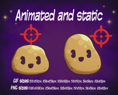 Potato Aim Emote