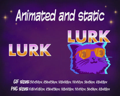 Cat Lurk Emote