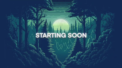 Spooky Retro Forest Stream Package