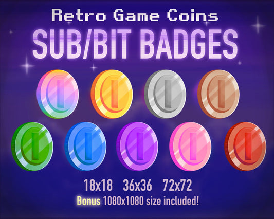 Game Coins Badges