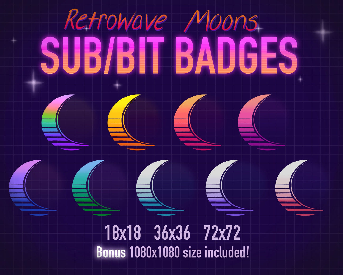 Moon Badges