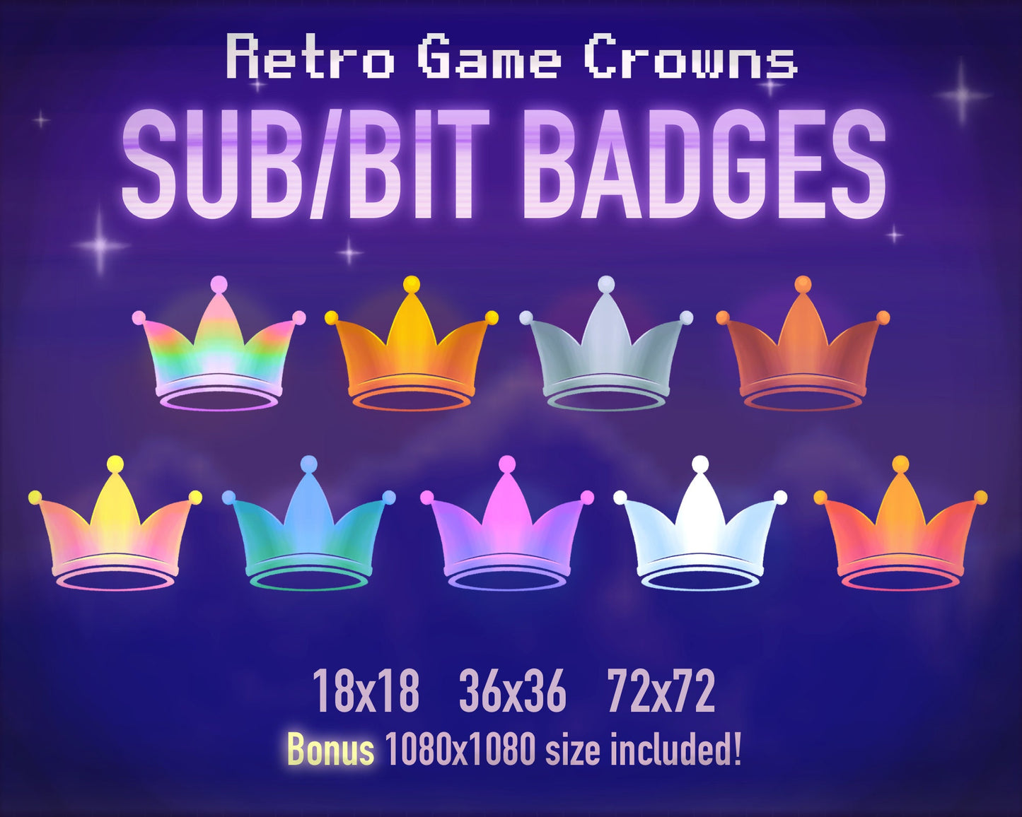 Crowns Badges