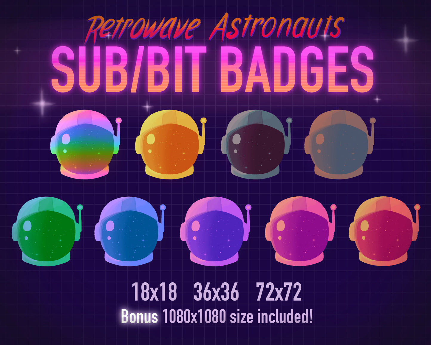 Astronaut Badges