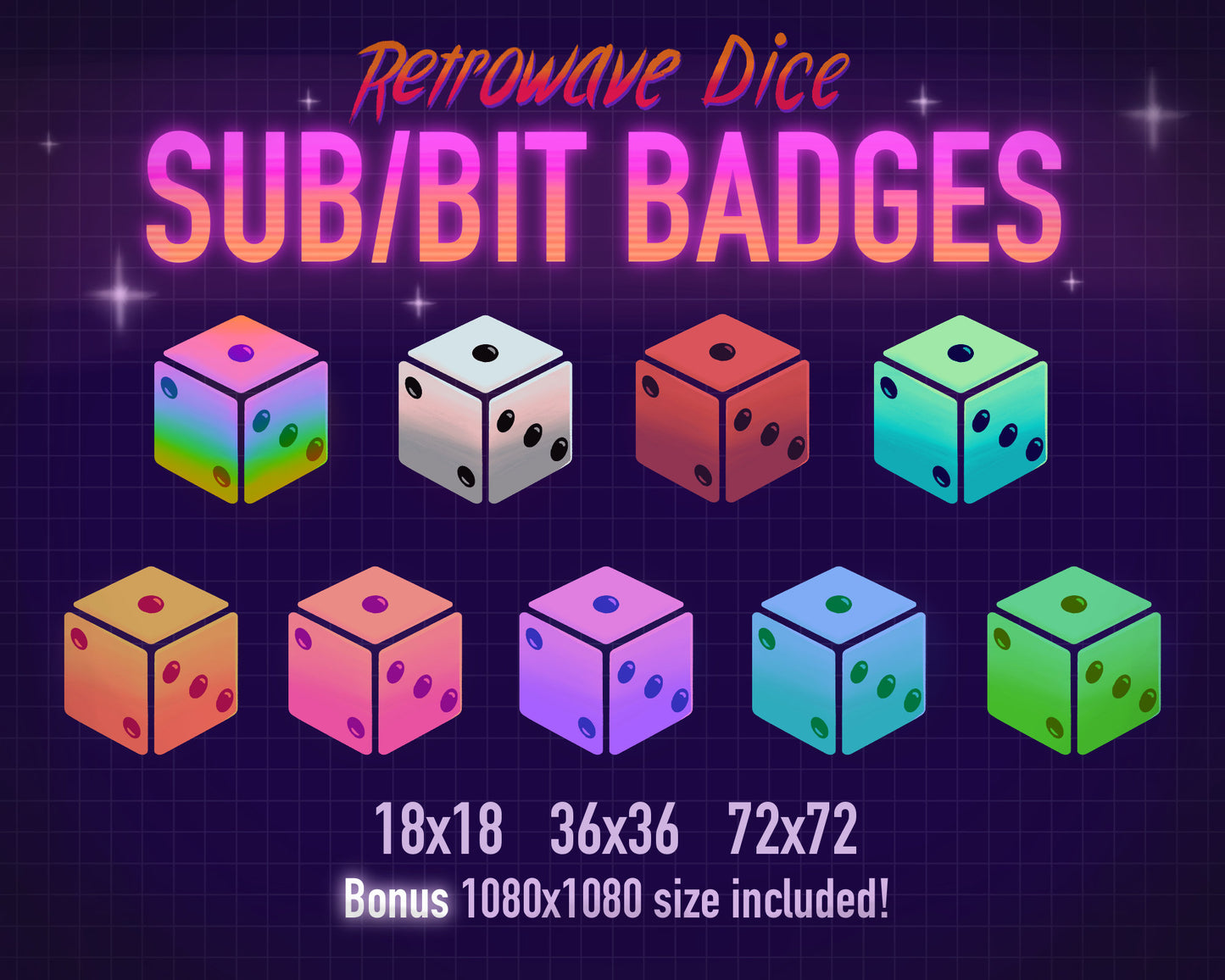 Dice Badges