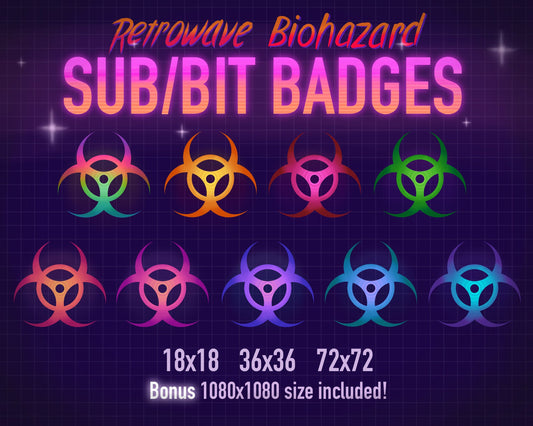 Biohazard Badges