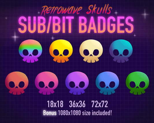 Skull Badges