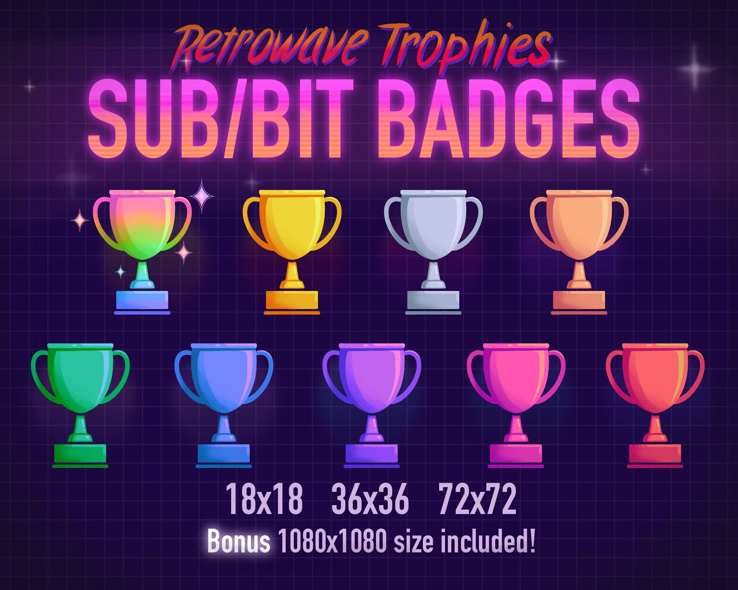 Trophy Badges