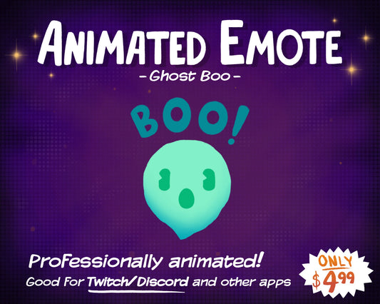 Ghost Boo Emote