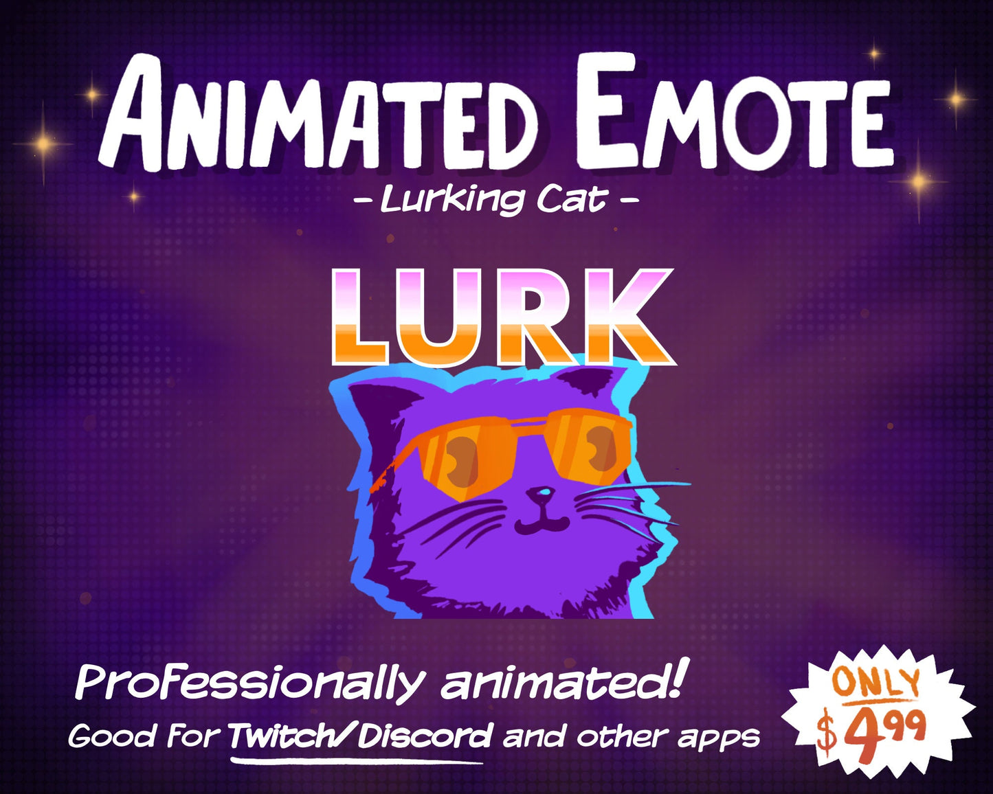 Cat Lurk Emote