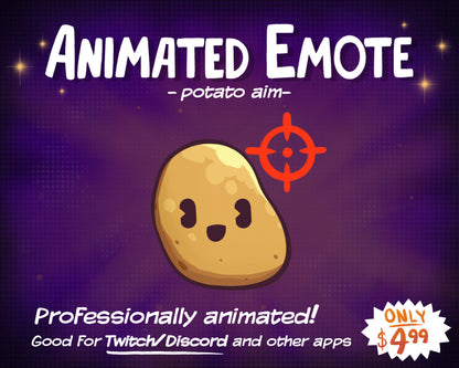 Potato Aim Emote