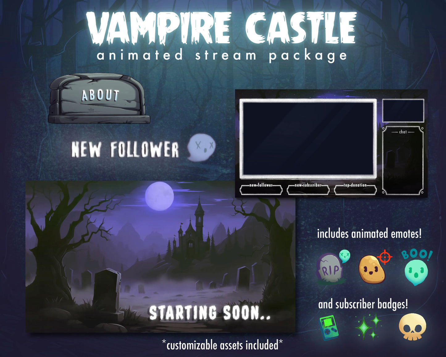 Vampire Castle Stream Package